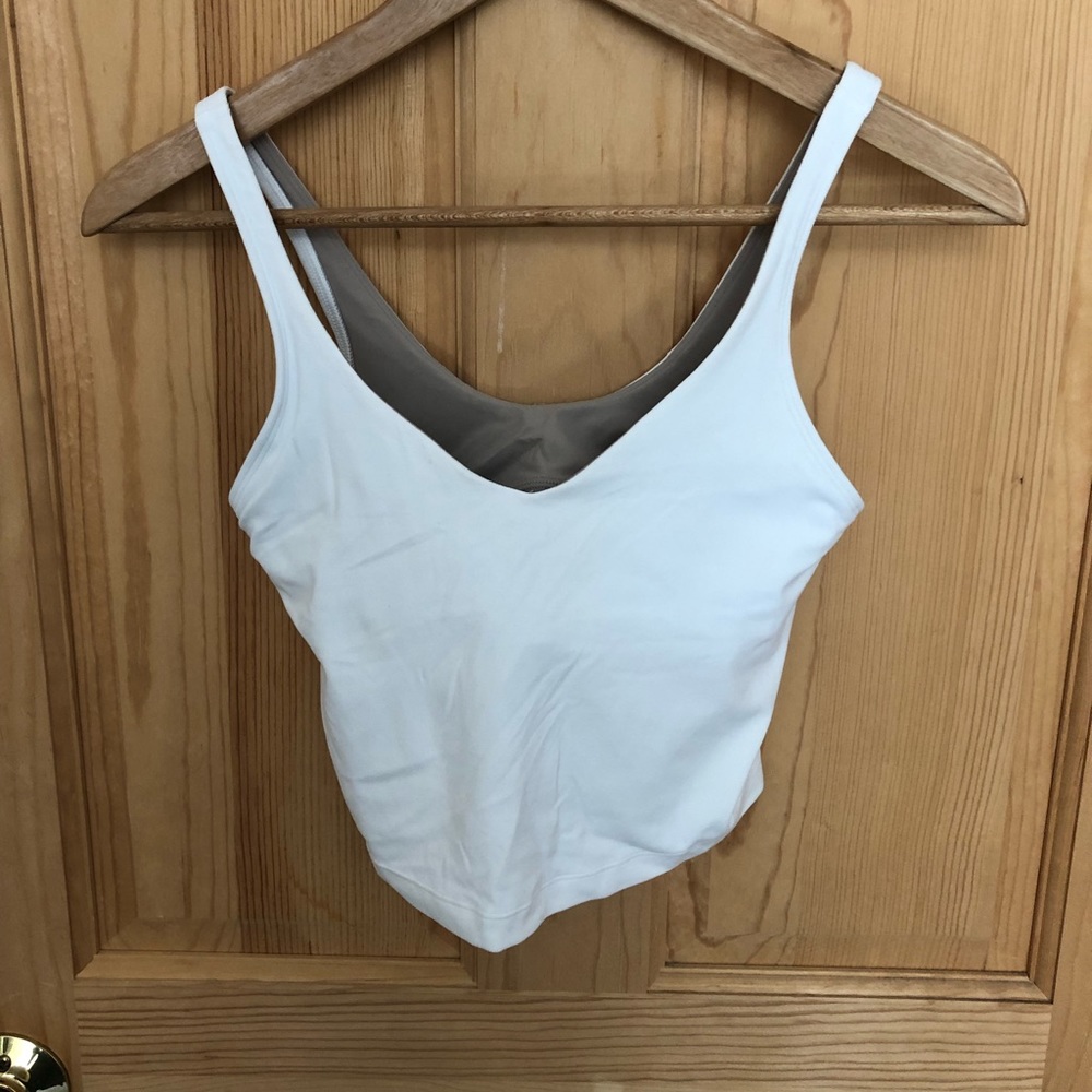 Lululemon White Align Tank
